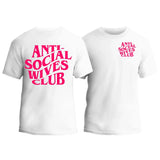 Anti-Social Wives Club T-Shirt