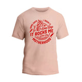 Some Days I Rock It Some Days It Rocks Me T-Shirt