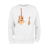 Funny Guitar Player Ukulele Parody Sweatshirt