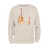 Funny Guitar Player Ukulele Parody Sweatshirt