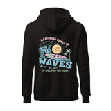 Happiness Comes In Waves Hoodie