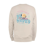 Happiness Comes In Waves Sweatshirt