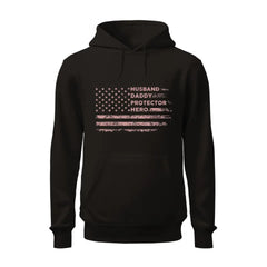 Dad USA Flag Hoodie