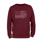 Dad USA Flag Sweatshirt