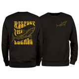 Respect The Locals Shark Sweatshirt