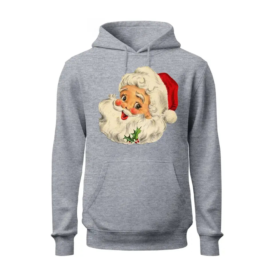 Vintage Santa Claus Christmas Hoodie