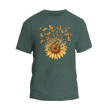 Sunflower Butterfly T-Shirt