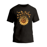 Sunflower Butterfly T-Shirt