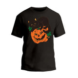 Black Cat and Pumpkin T-Shirt