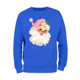 Pink Hat Santa Sweatshirt