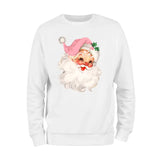 Pink Hat Santa Sweatshirt