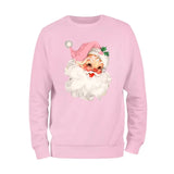 Pink Hat Santa Sweatshirt