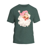 Pink Hat Santa T-Shirt