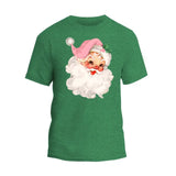 Pink Hat Santa T-Shirt