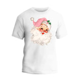 Pink Hat Santa T-Shirt