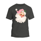 Pink Hat Santa T-Shirt