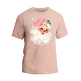 Pink Hat Santa T-Shirt