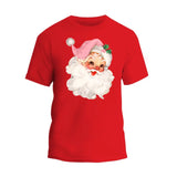 Pink Hat Santa T-Shirt