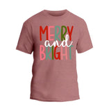 Merry and Bright Christmas T-Shirt