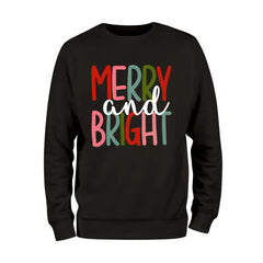 Merry and Bright Christmas Sweatshirt