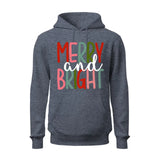 Merry and Bright Christmas Hoodie