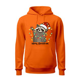 Christmas Lights Raccoon Hoodie