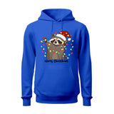 Christmas Lights Raccoon Hoodie