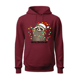 Christmas Lights Raccoon Hoodie