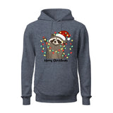 Christmas Lights Raccoon Hoodie