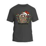 Christmas Lights Raccoon T-Shirt