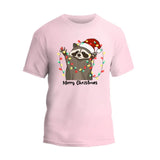 Christmas Lights Raccoon T-Shirt