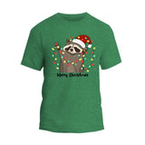 Christmas Lights Raccoon T-Shirt