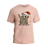 Christmas Lights Raccoon T-Shirt