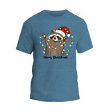 Christmas Lights Raccoon T-Shirt