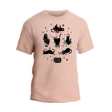 Black Cats Christmas T-Shirt