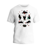 Black Cats Christmas T-Shirt