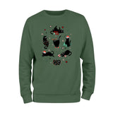 Black Cats Christmas Sweatshirt