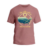 Retro Total Solar Eclipse Twice in a Life T-Shirt