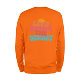 Lets Watch The Sunset Back Sweatshirt