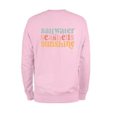 Saltwater Seashells Sunshine Sweatshirt