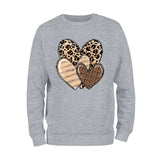 Leopard Heart Sweatshirt