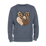 Leopard Heart Sweatshirt