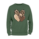 Leopard Heart Sweatshirt