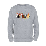 Сute Christmas Chickens Sweatshirt