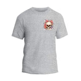 Floral Skull T-Shirt