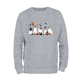 Funny Ghost Halloween Dogs Sweatshirt