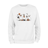 Funny Ghost Halloween Dogs Sweatshirt