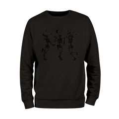 Sudadera con esqueleto bailando