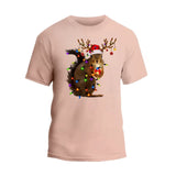 Christmas Squirrel Lights T-Shirt