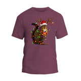 Christmas Squirrel Lights T-Shirt